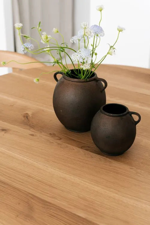 Ronde tafel SOL van eikenhout