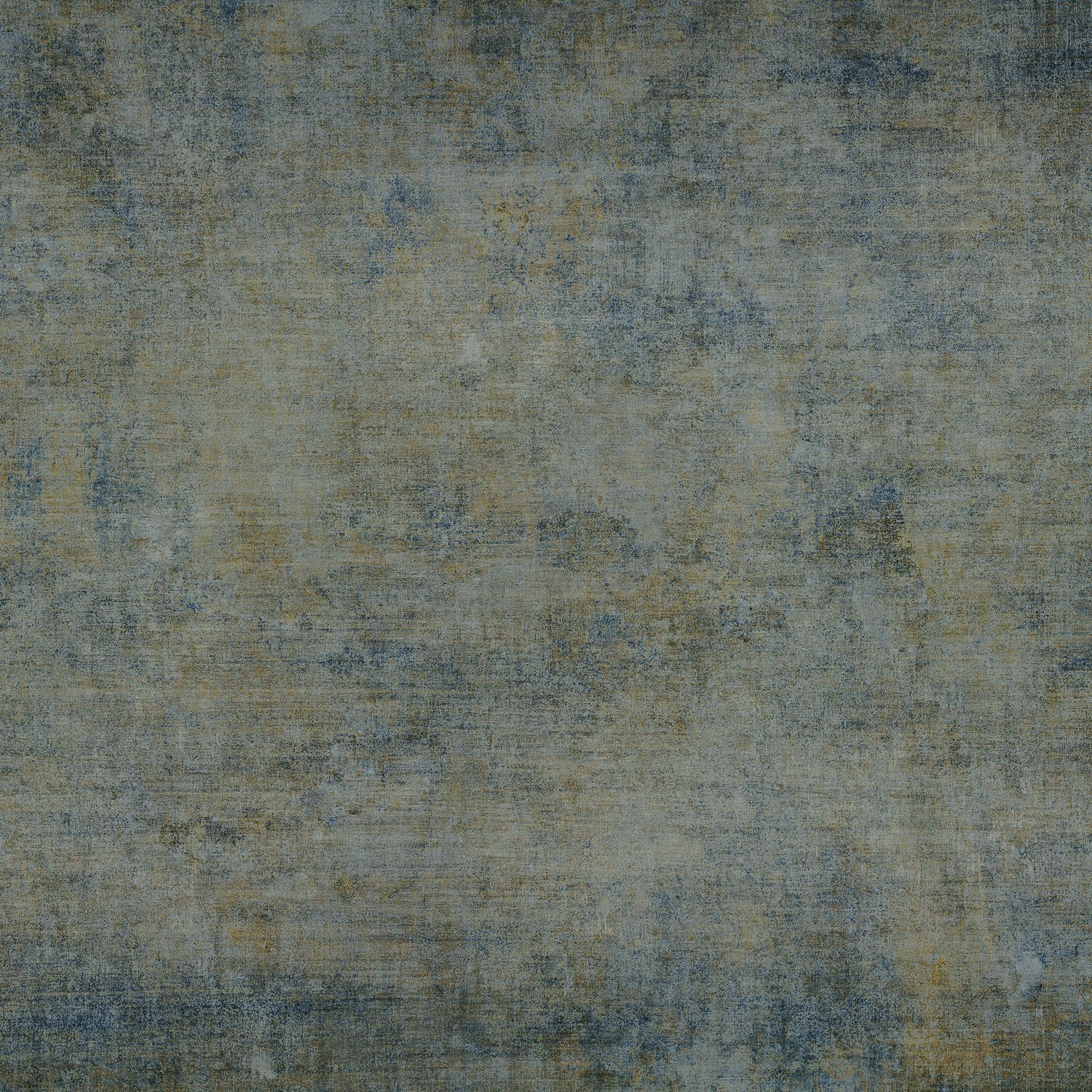 Behang dat canvas imiteert ISIS - VERT D'EAU gedempt groen met blauw