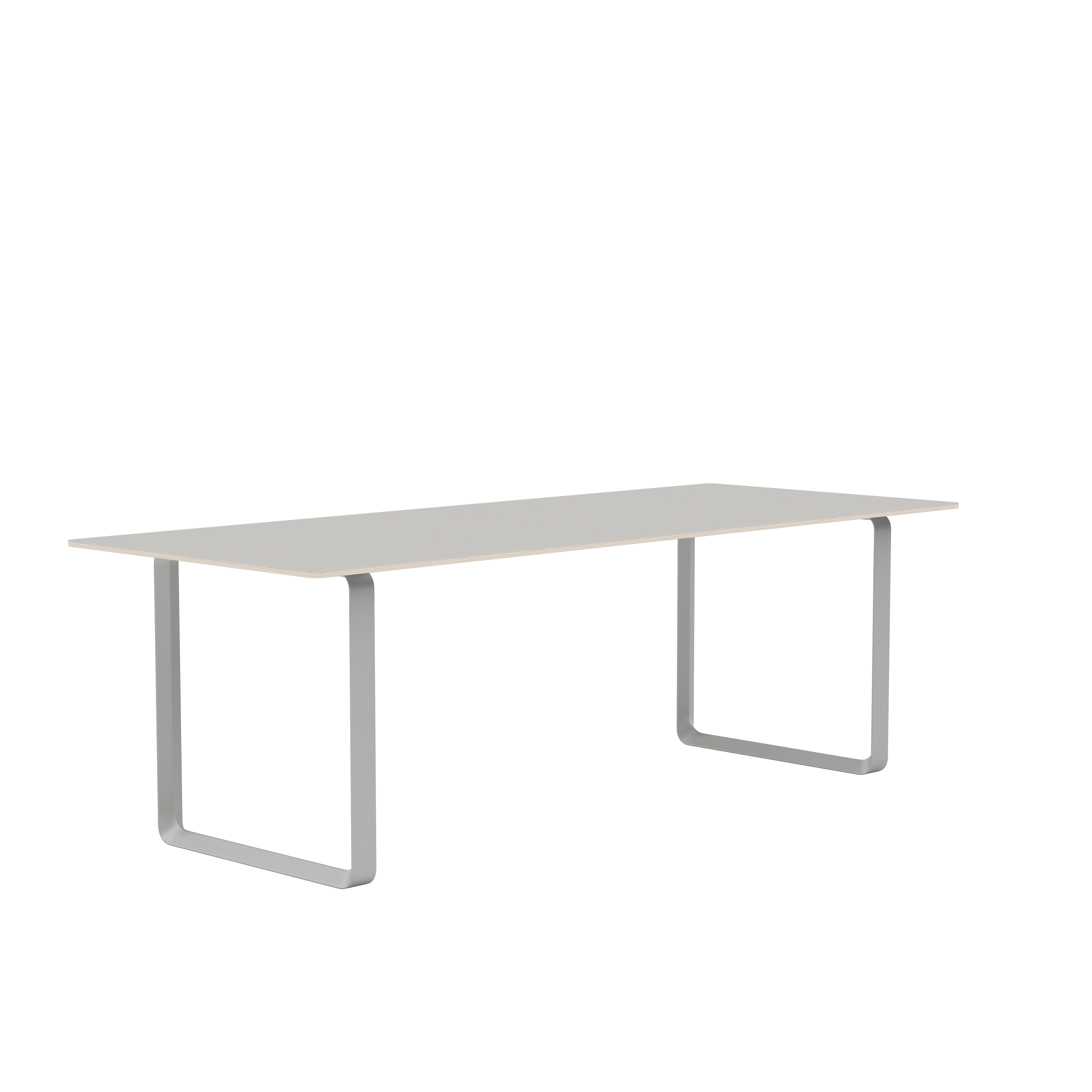 Tafel 70/70 grijs