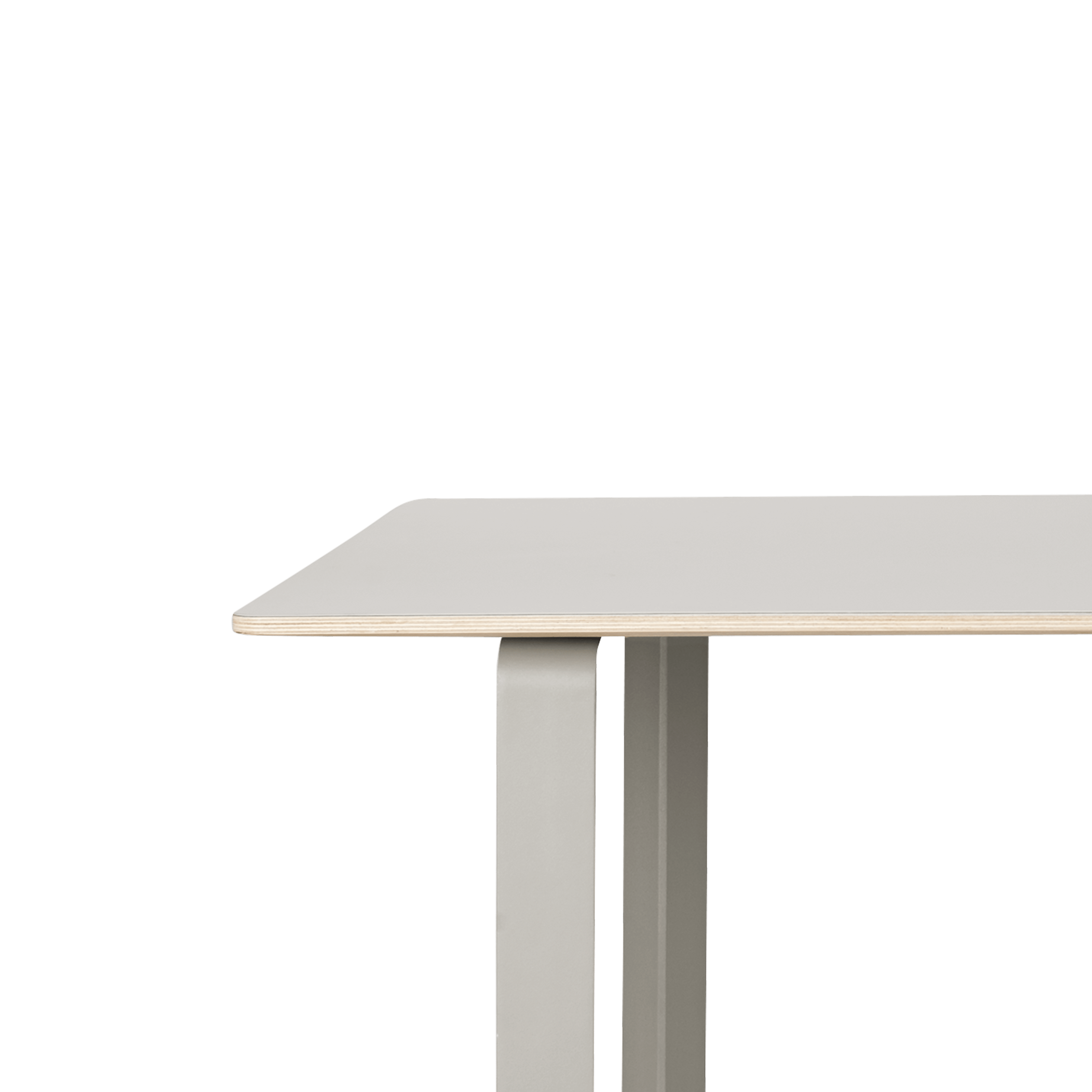 Tafel 70/70 grijs
