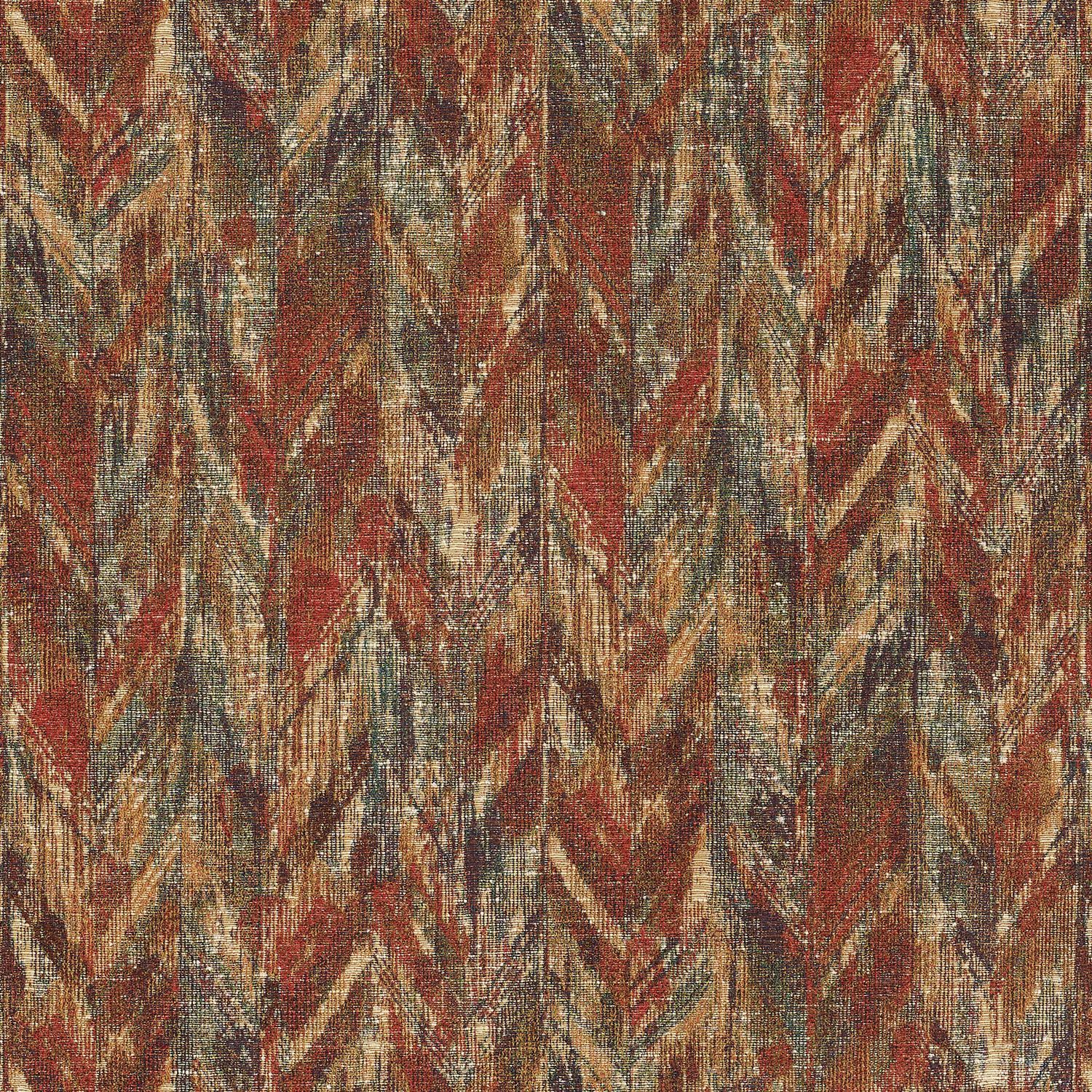 Structuurtextiel behang met abstract patroon ARAPAHO - MULTIKLEUREN meerkleurig