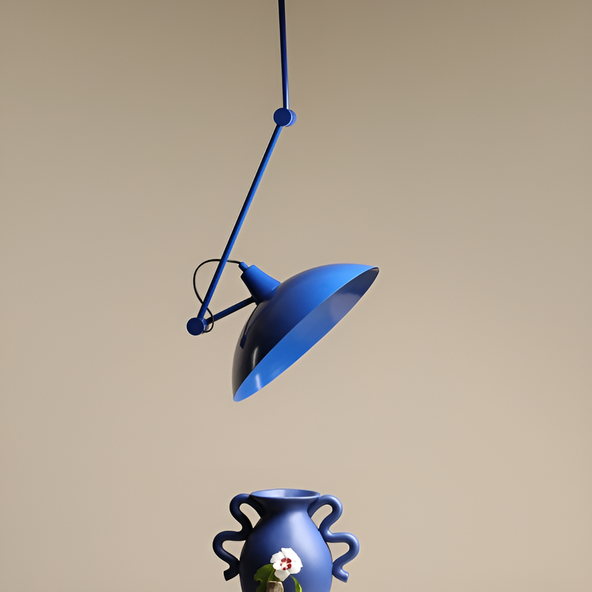 Deckenlampe verstellbar MELOS blau