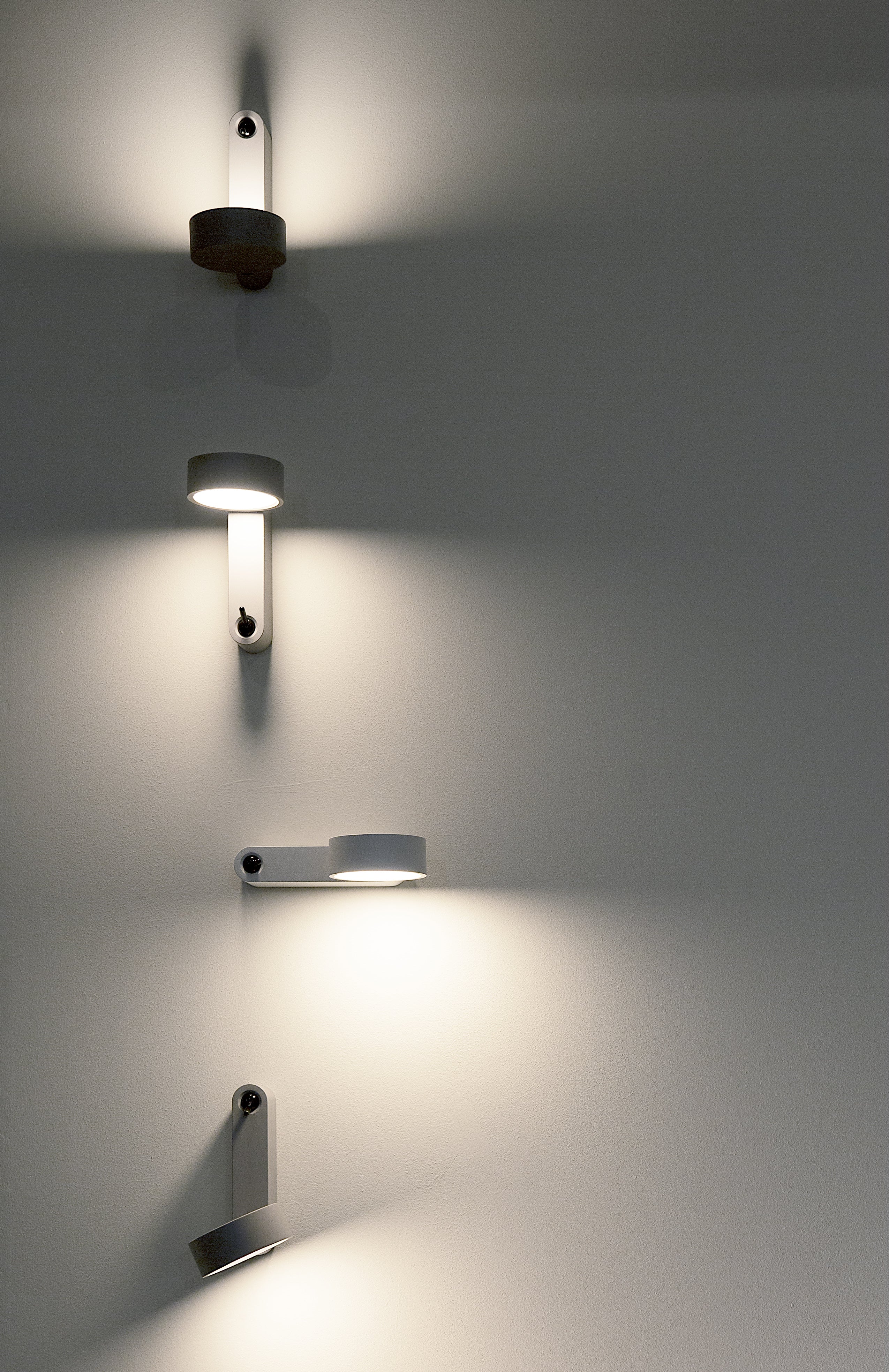 Wandlampe TOGGLE in Anthrazit