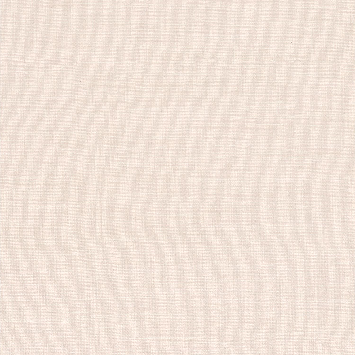 Structural wallpaper resembling linen canvas SHINOK - POUDRE powder pink