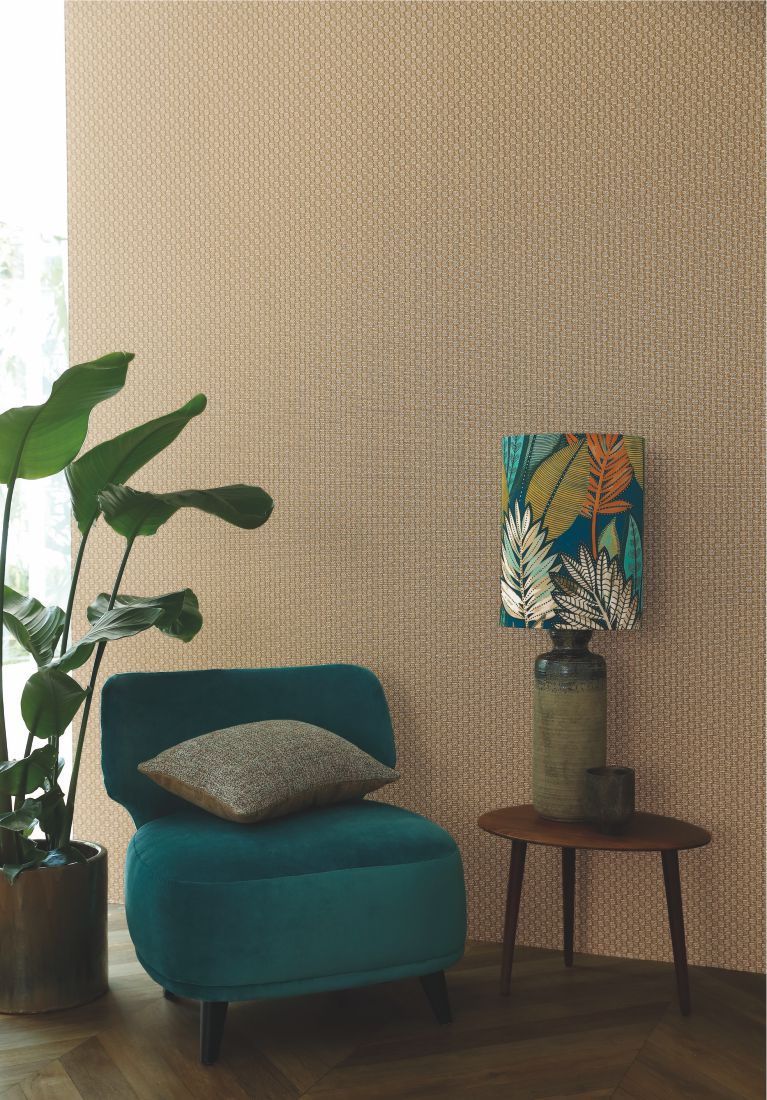 Structural Woven Wallpaper TRENZA - SABLE Beige