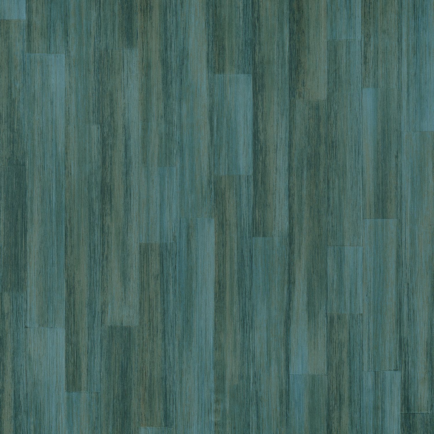 Structural wallpaper imitating wooden boards SAPELLI - PAON emerald