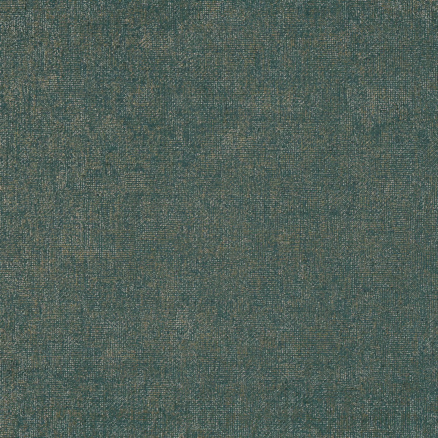 Structuurbehang dat linnen imiteert TENERE - VERT IMPERIAL donkergroen