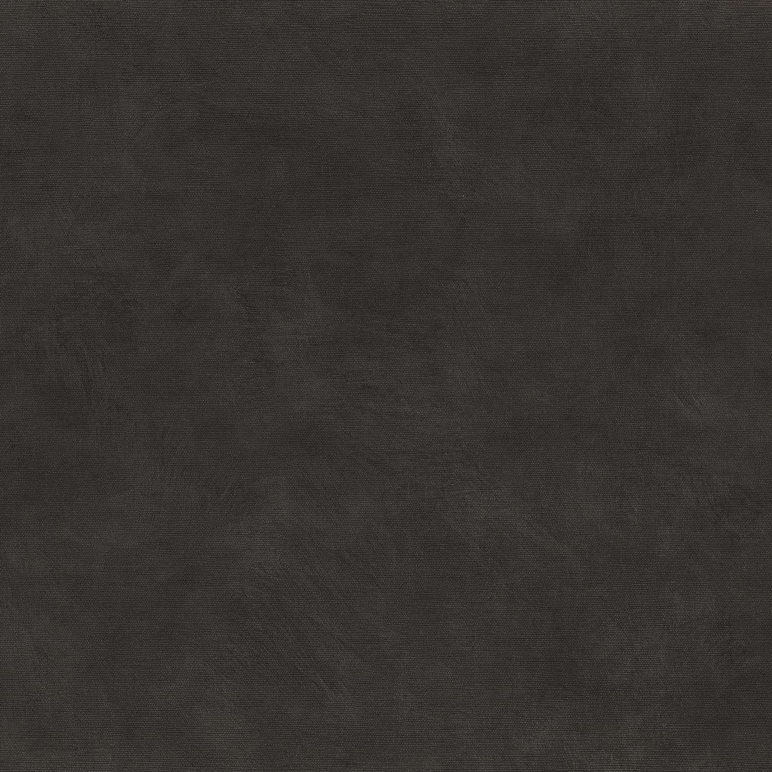 Structural wallpaper imitating canvas ARGILE - NOIR black
