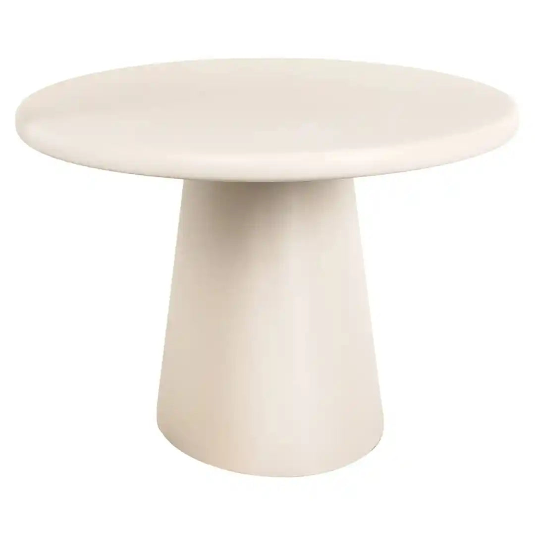 Beige oval table CLAYTON
