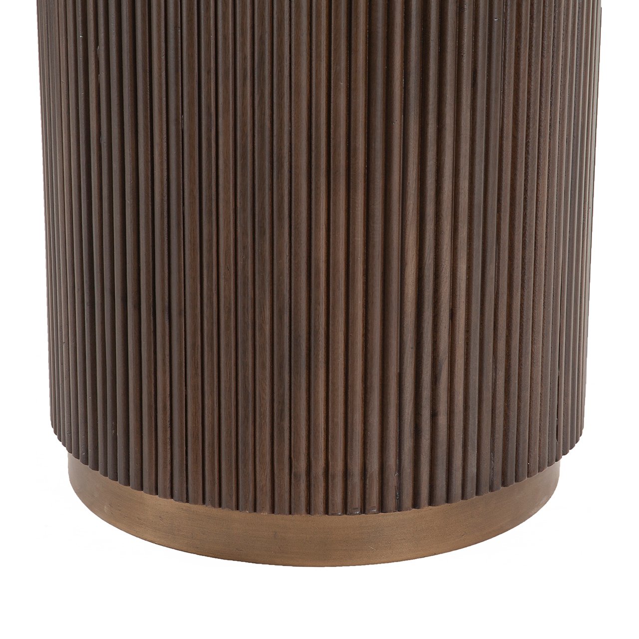 Stół okrągły MAYFIELD biały marmur