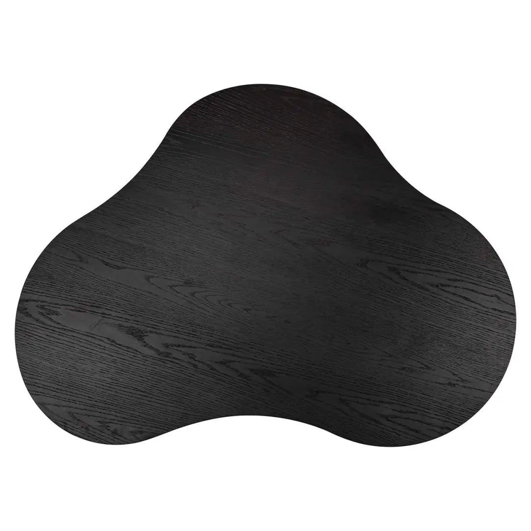 Zestaw stolików kawowych BOGOR ciemnobrązowy fornir dębowy