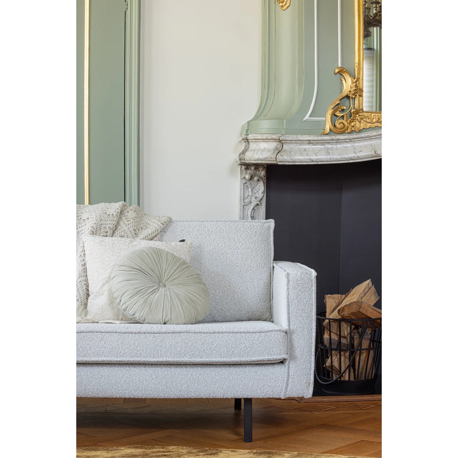 2,5-Personen-Sofa Rodeo Cream Bouclé