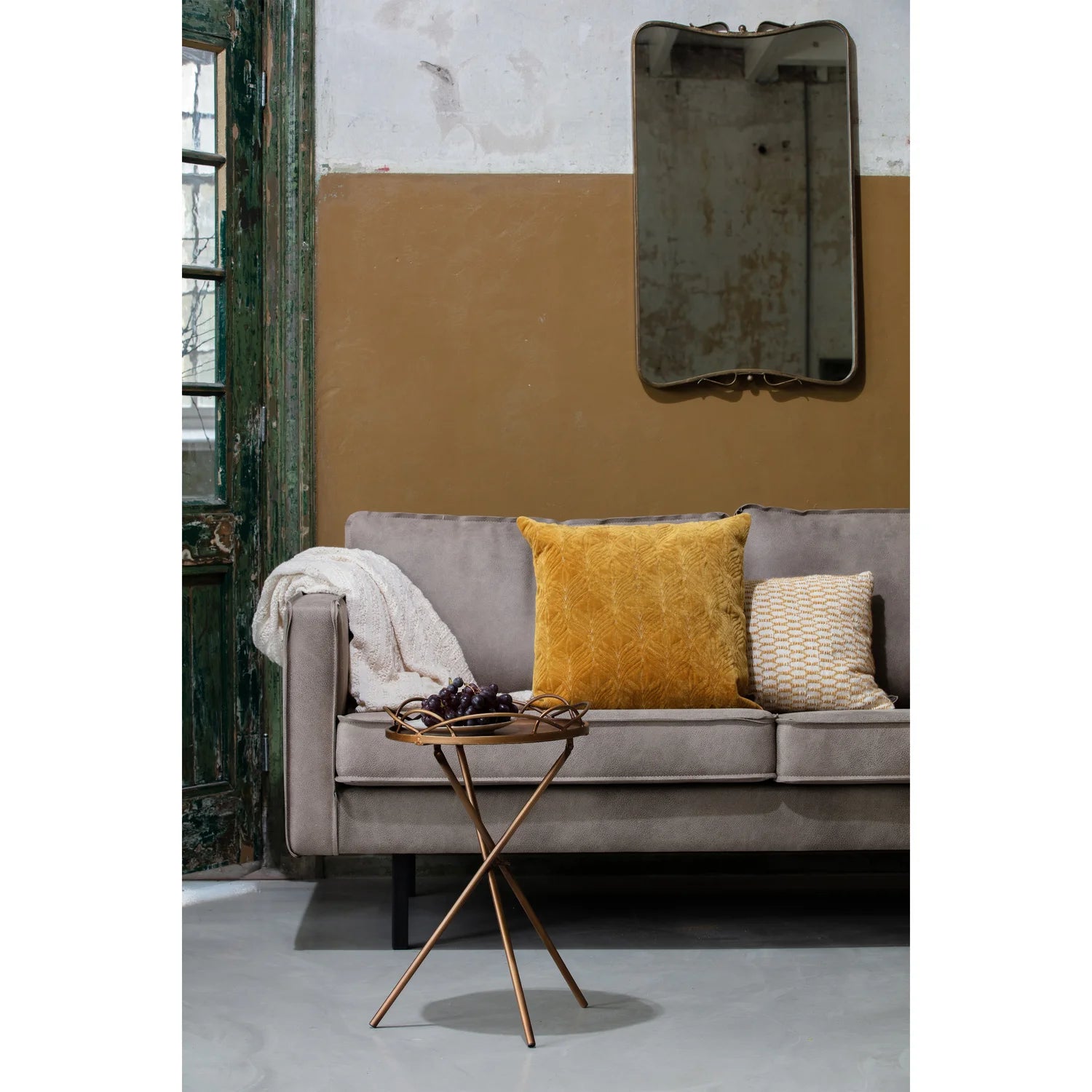 2.5-seater velvet sofa Rodeo Classic Green