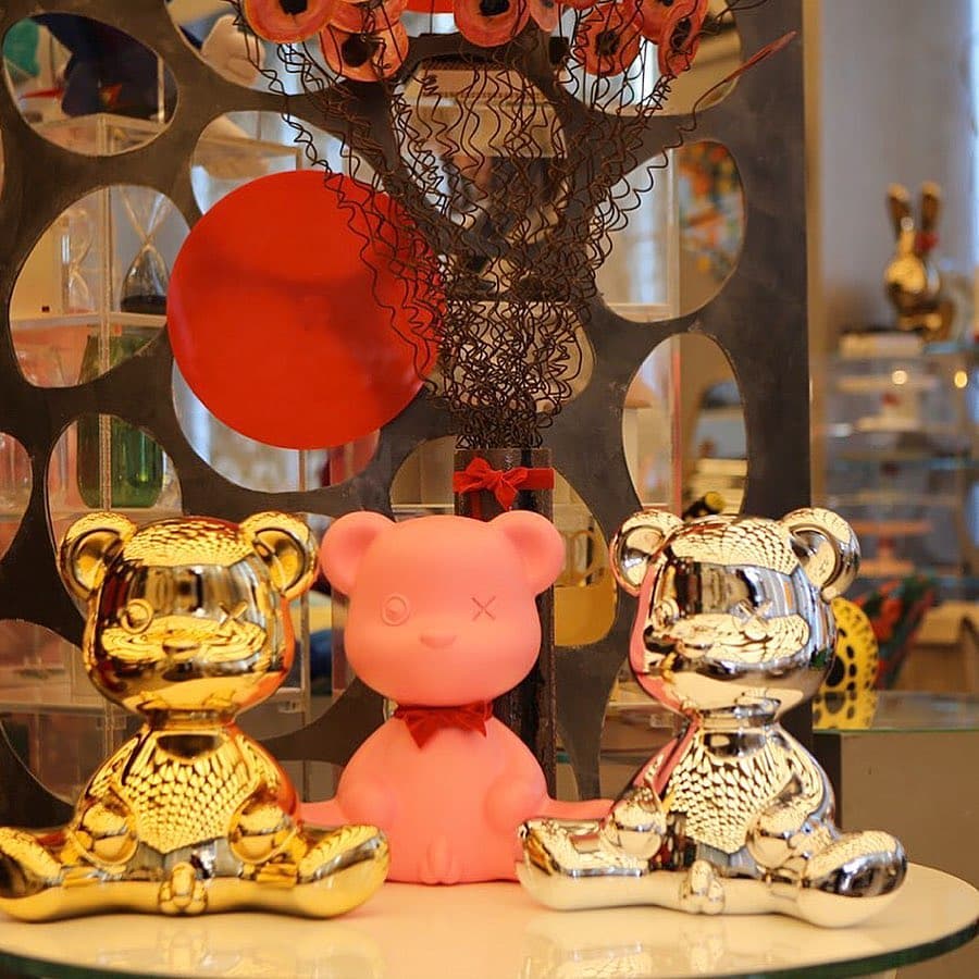 Lampka TEDDY GIRL gold