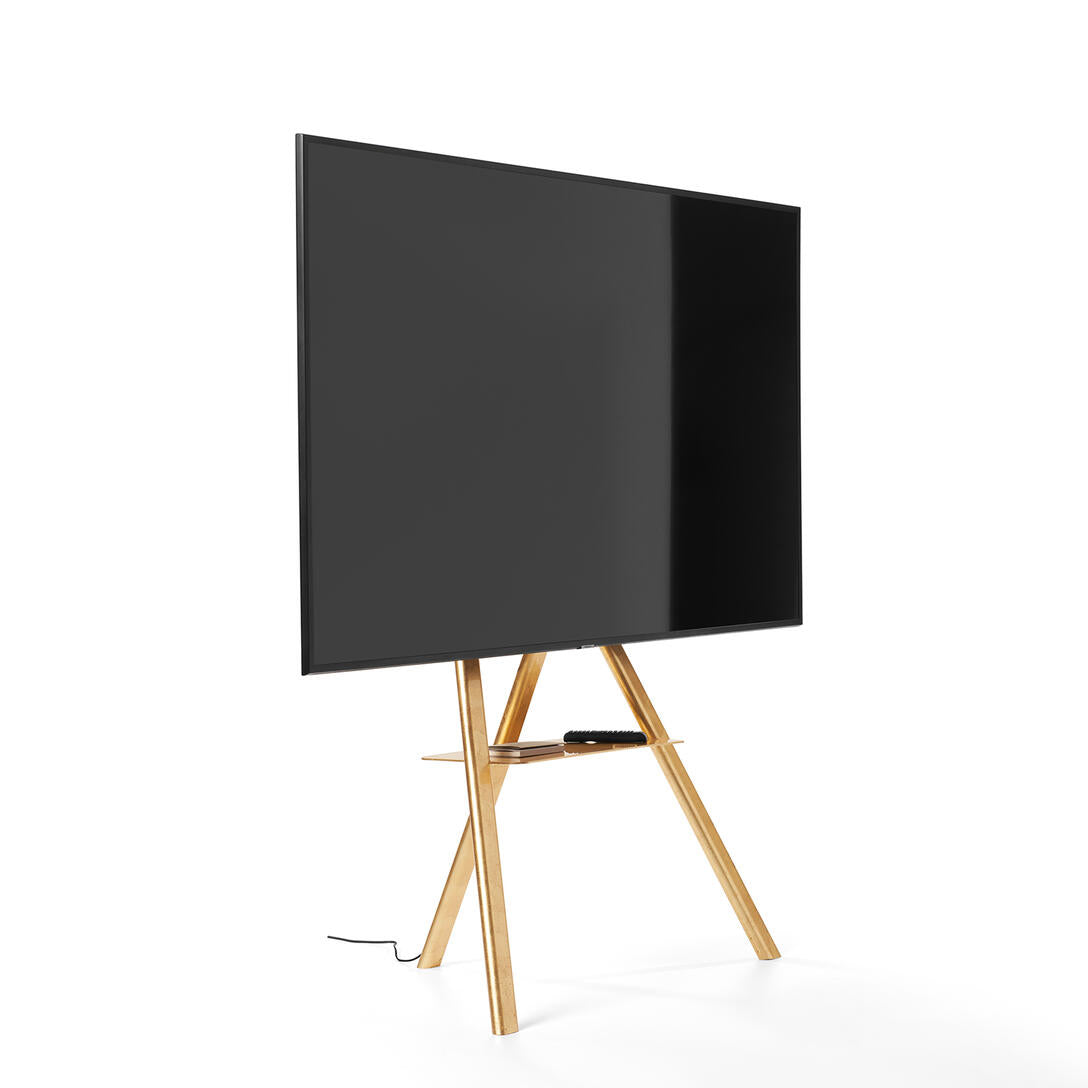 CARTESIO gold TV stand