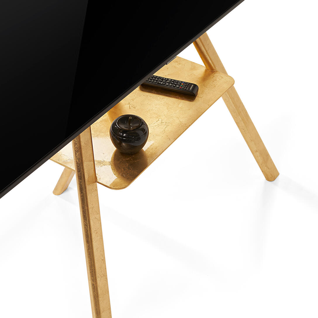 CARTESIO gold TV stand