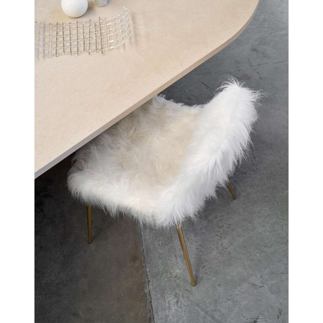 MAMMAMIA FUR Chair White