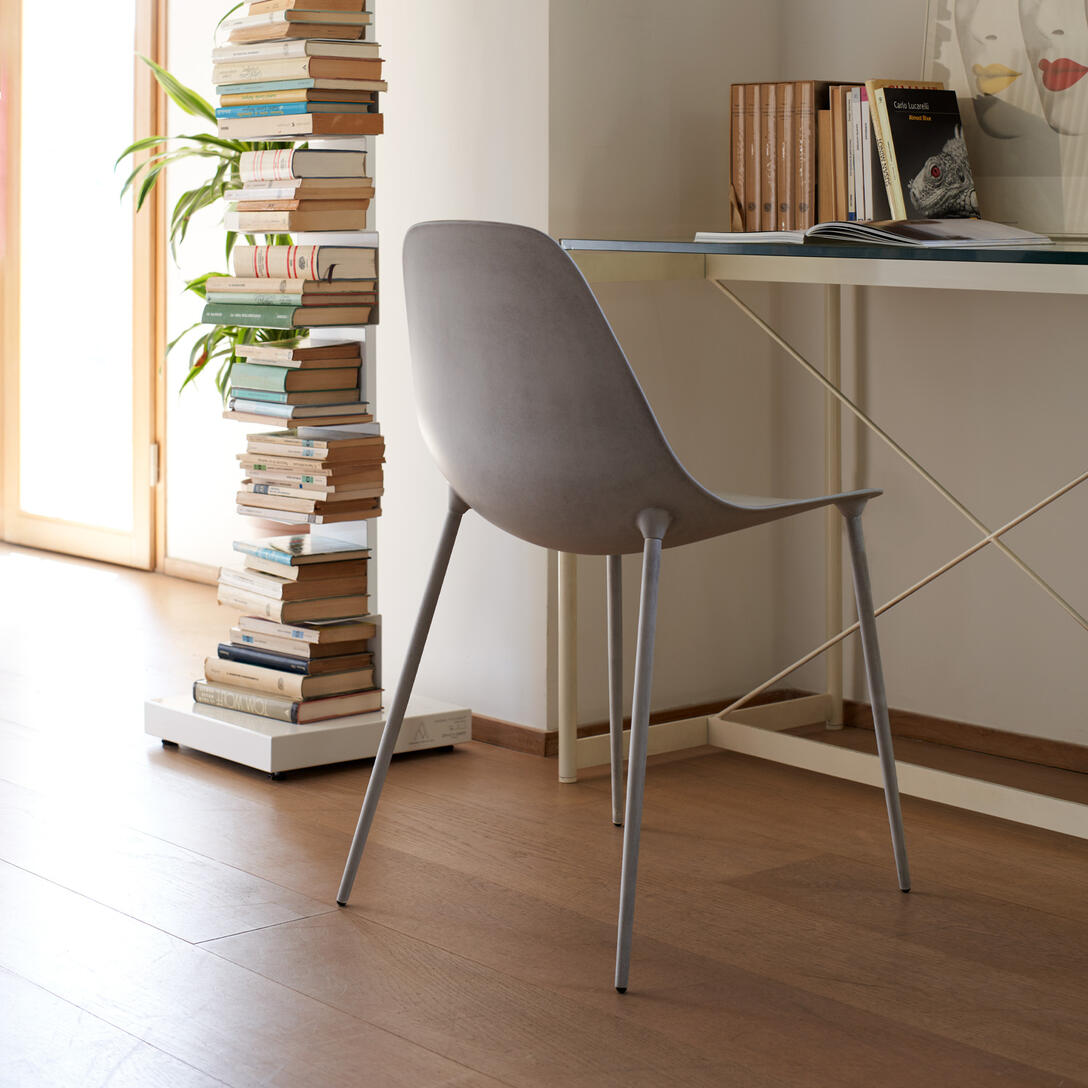 MAMMAMIA Chair polished aluminum