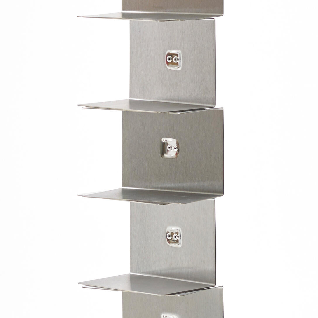 Illuminated Shelf PTOLOMEO LUCE Steel