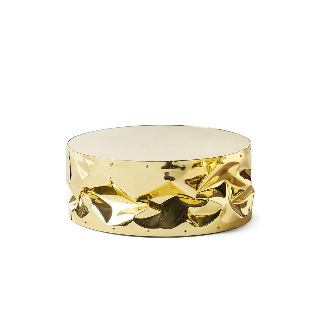 TAB.ULONE gold coffee table