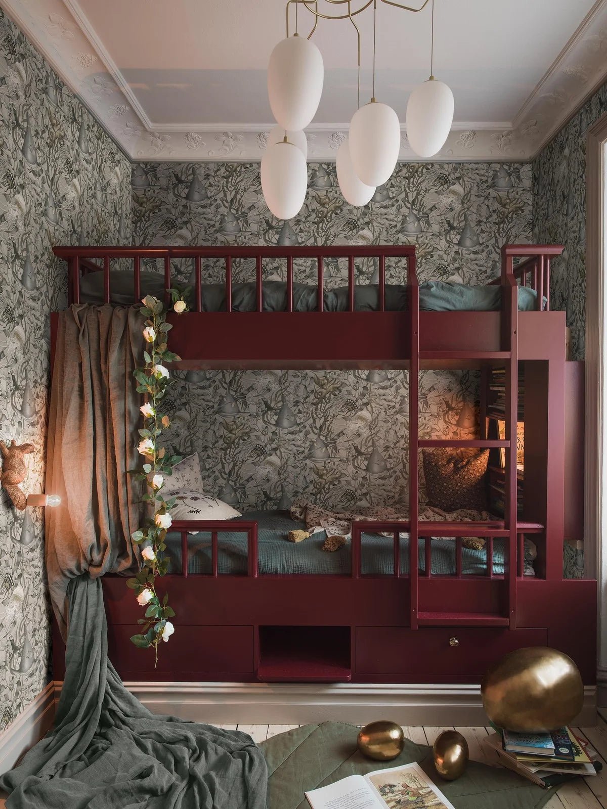 Kindertapijt met zeedierenmotief ONDERWATER MAGIE beige