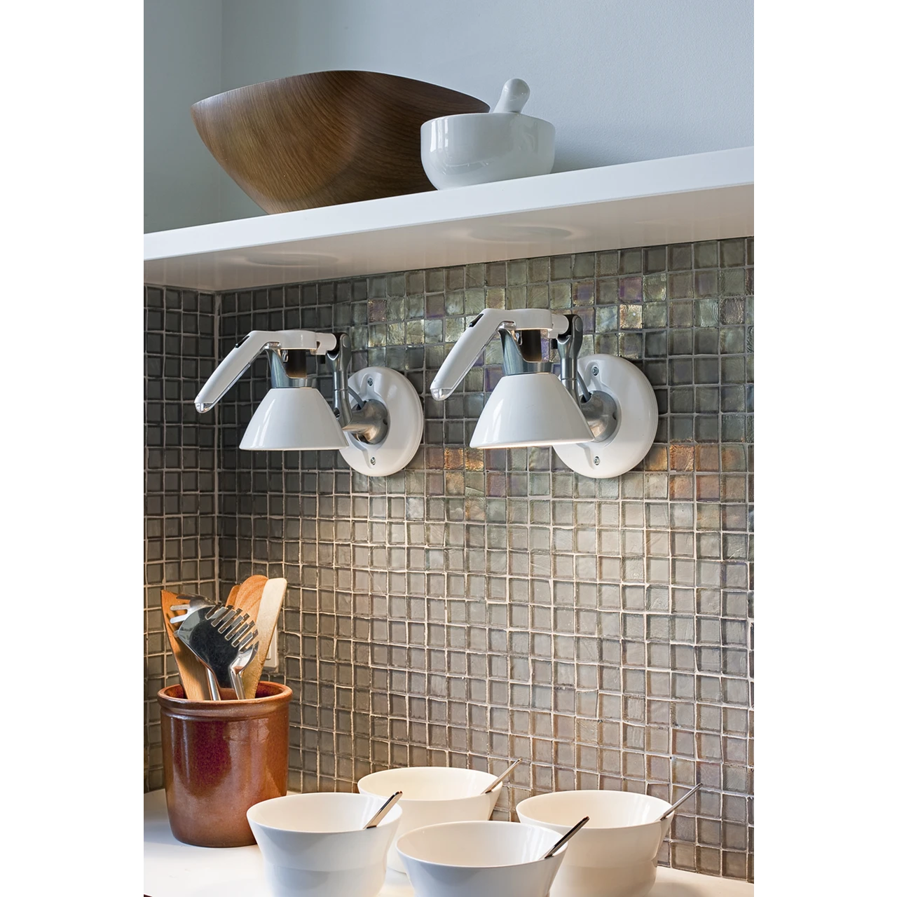 Adjustable Wall Lamp FORTEBRACCIO Black