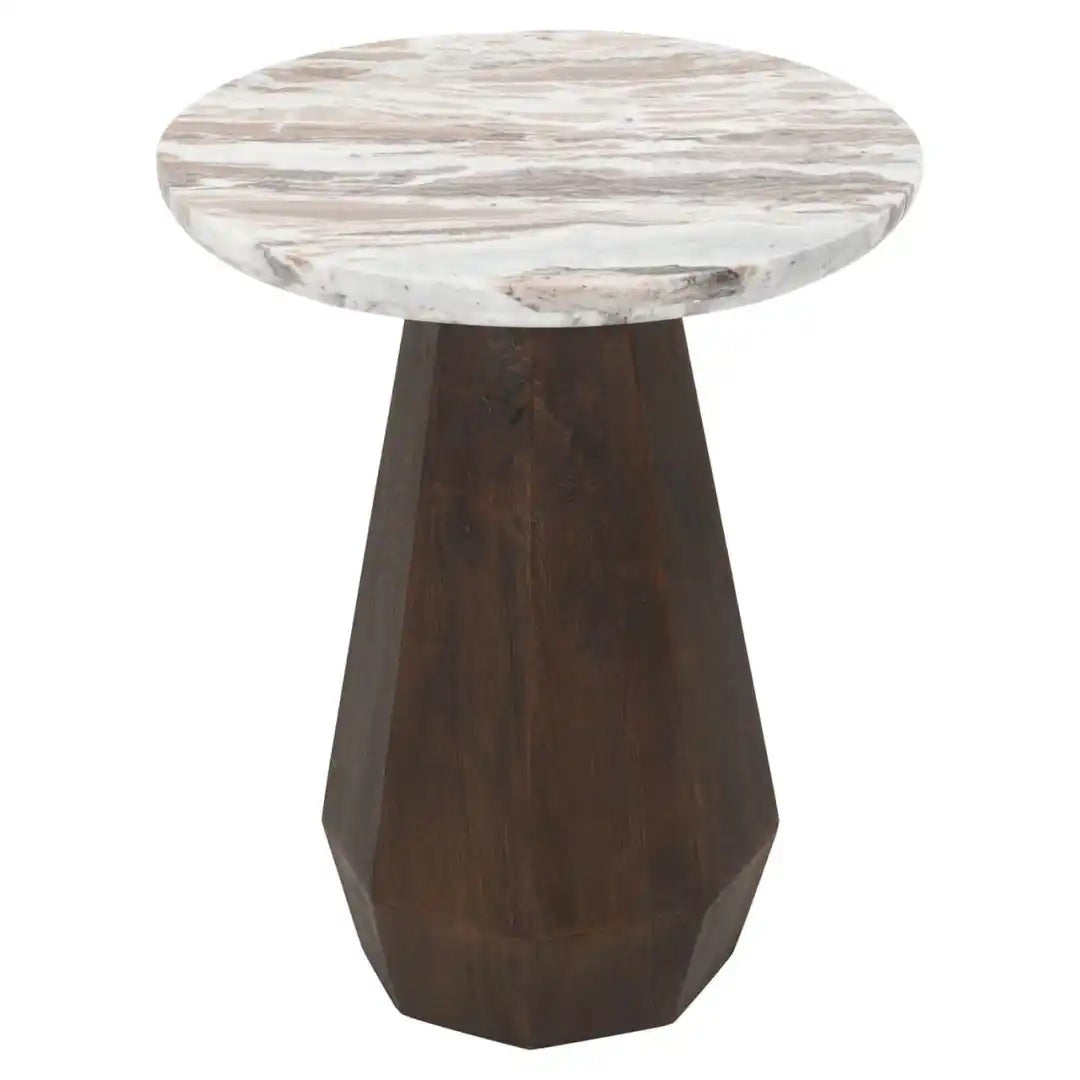 Zijtafel OBEROY bruin