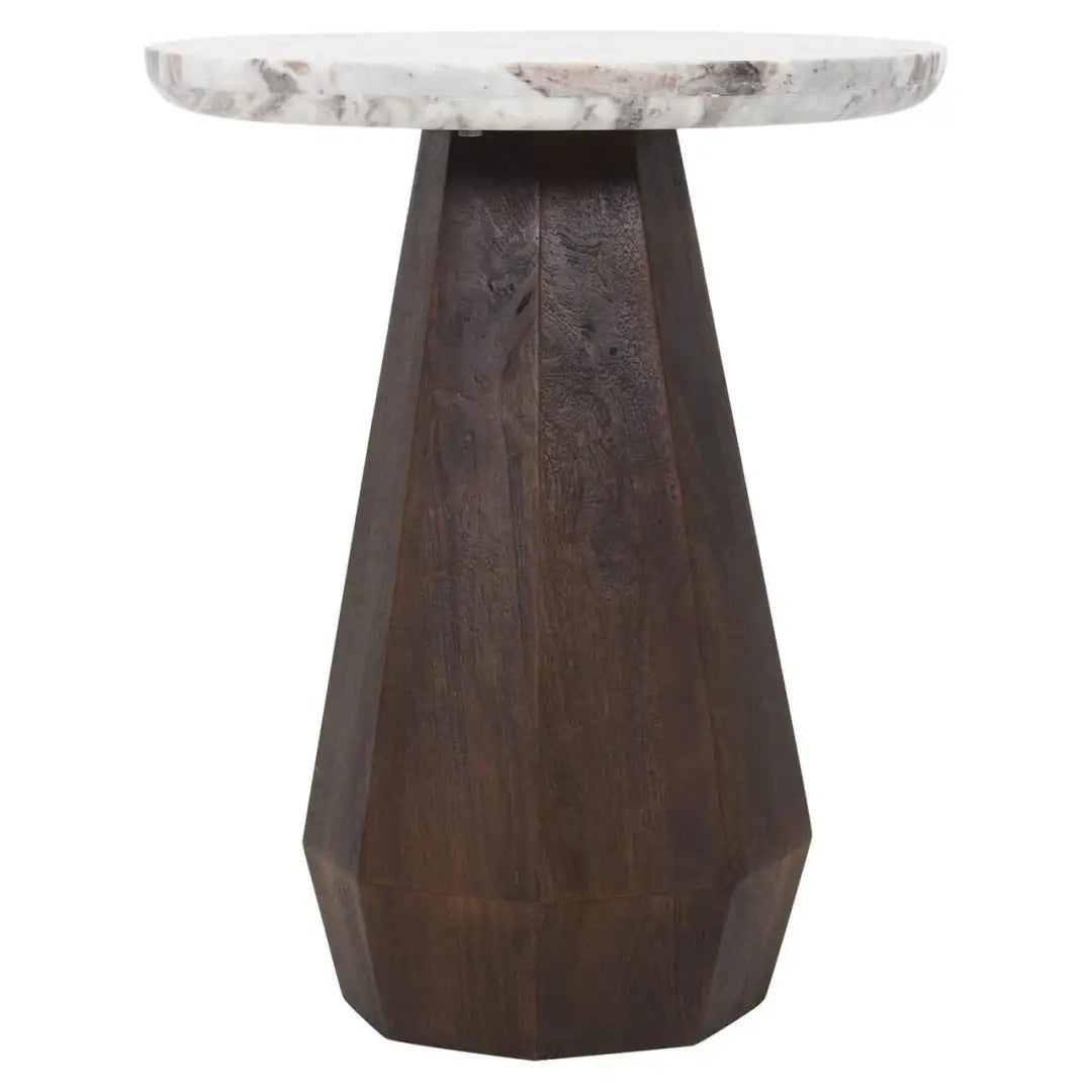 Zijtafel OBEROY bruin