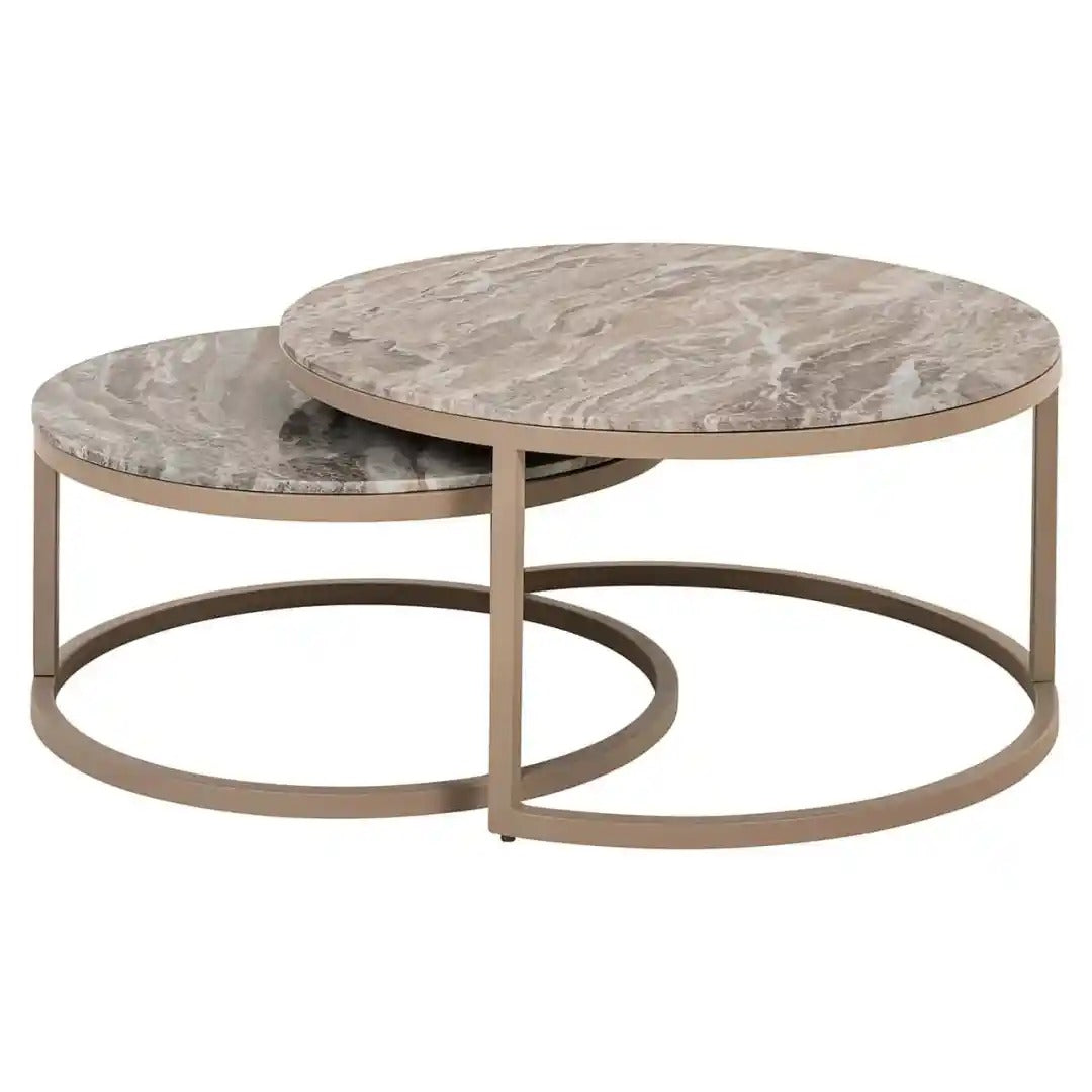 FAIRFAX beige coffee table set
