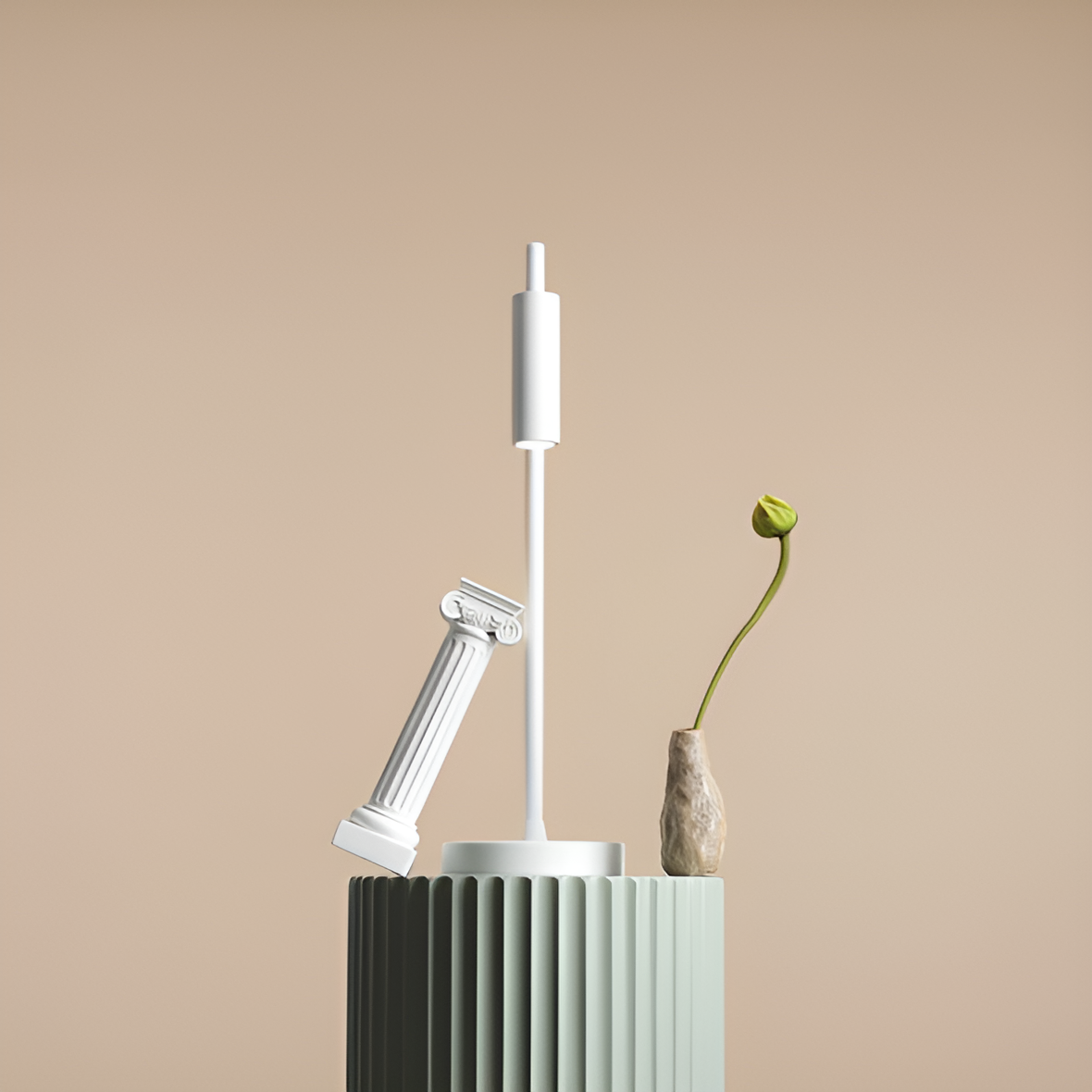 Lampa stołowa TREVO biały