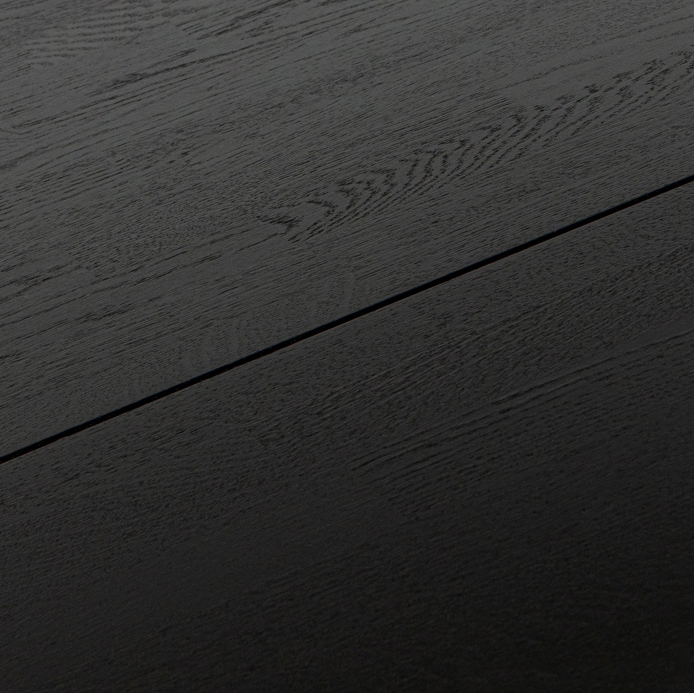 Rhonda Round Tisch schwarzer Eiche Holz