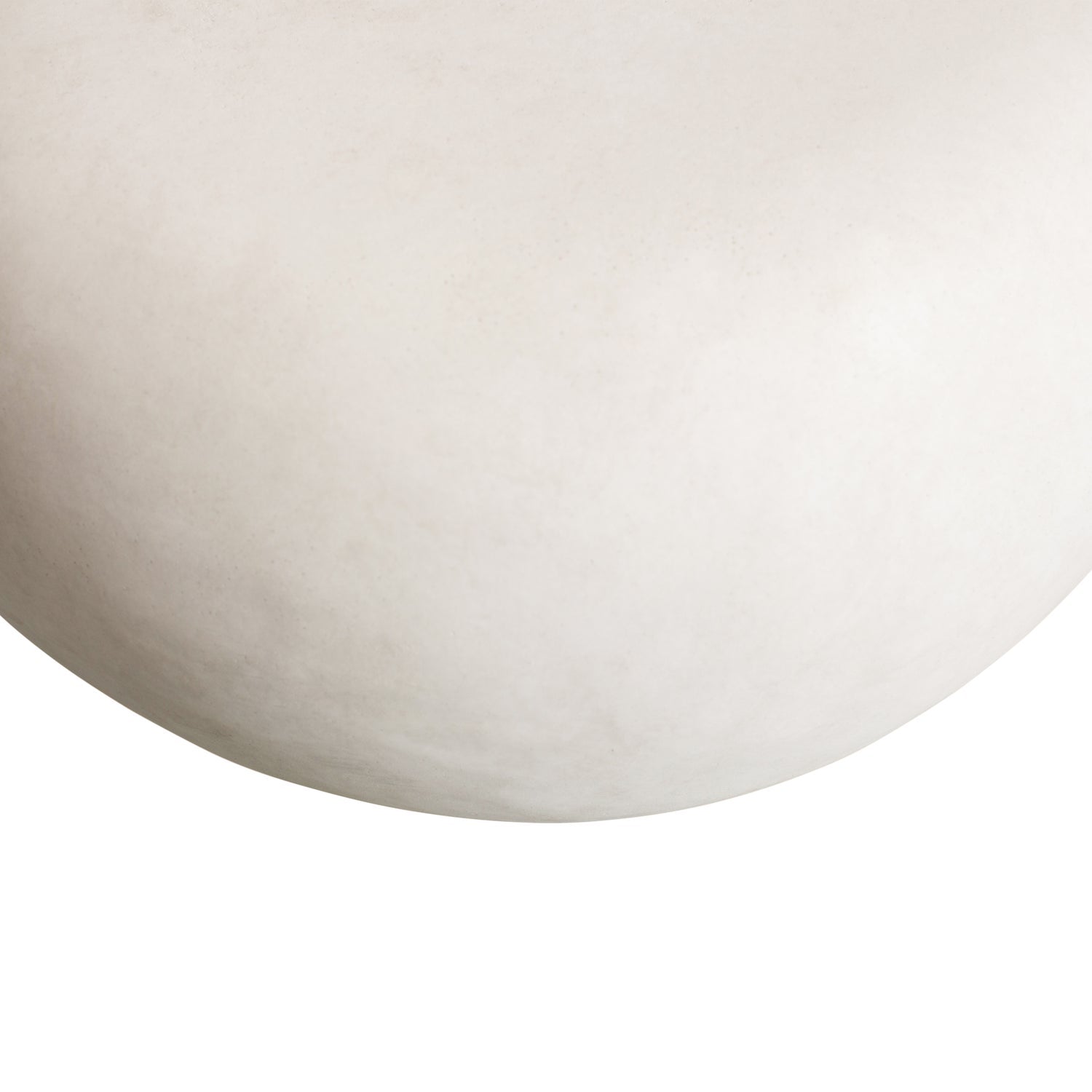 Witte PEBBLE buitenbijzettafel