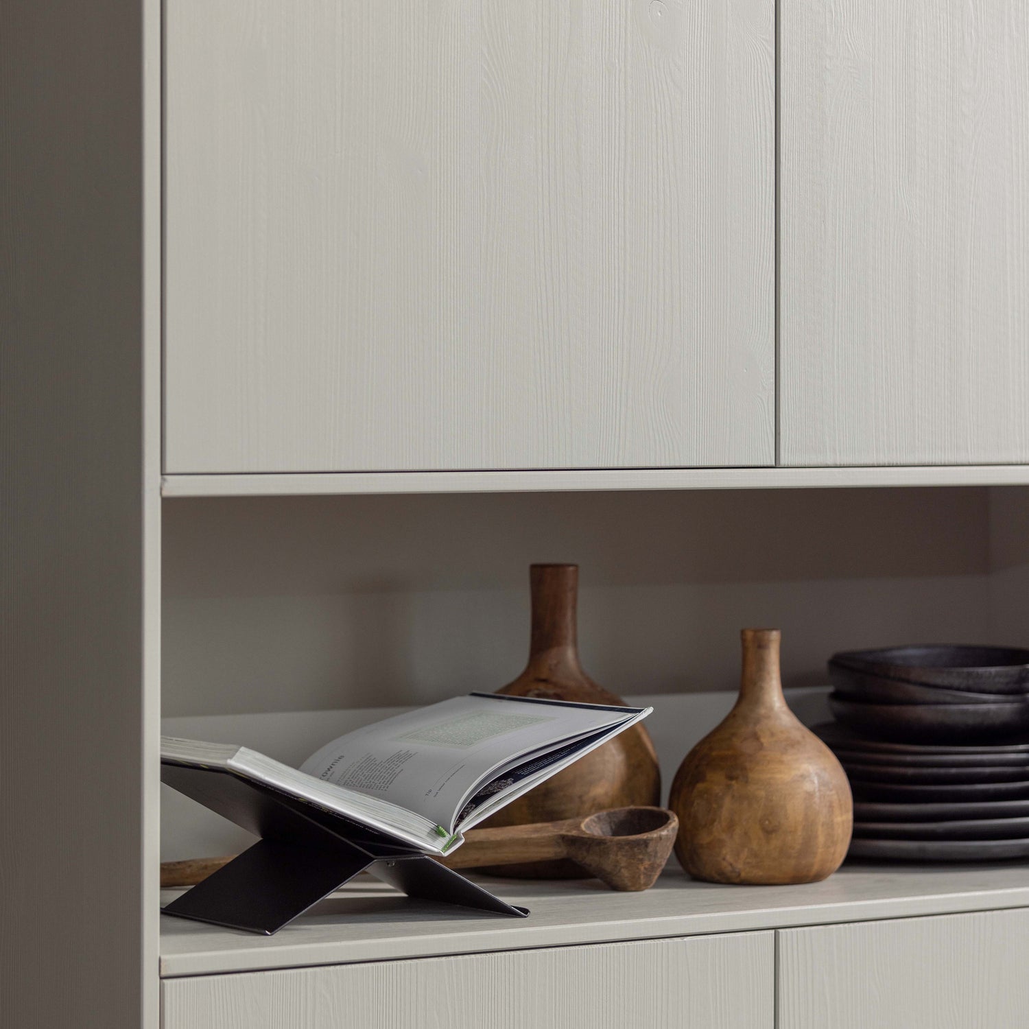 Boeksteun BROOK zwart