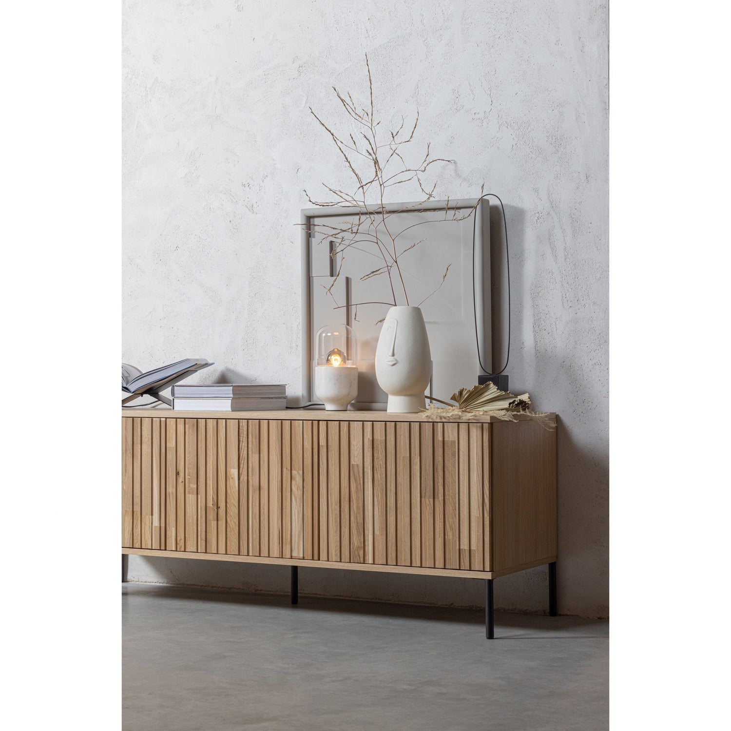 Boeksteun BROOK zwart