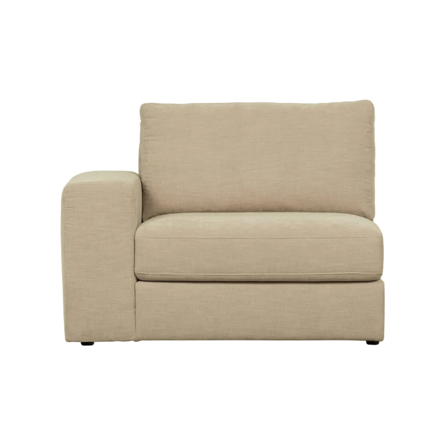 Sofa FAMILY - Endmodul links sandfarben