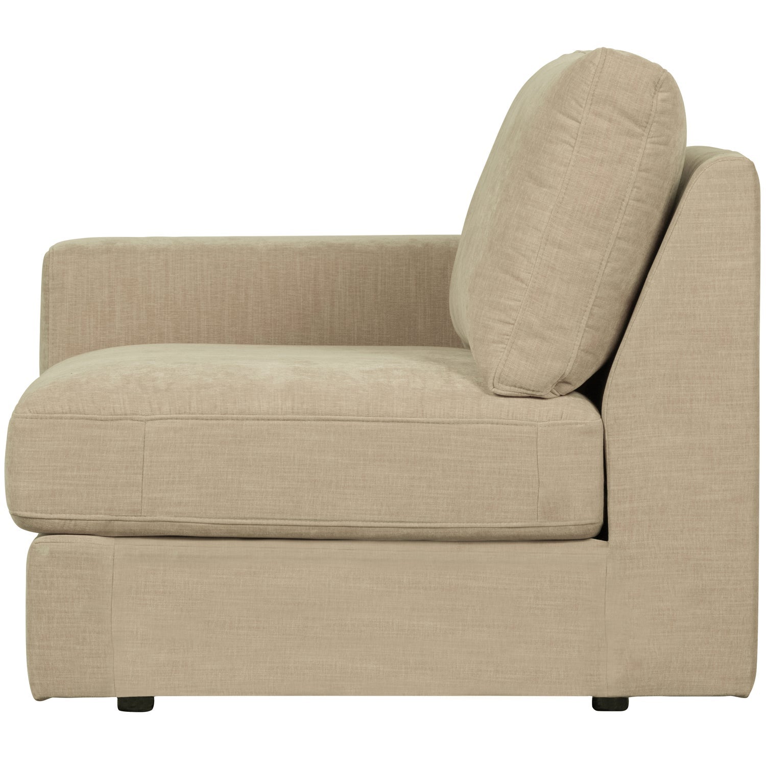 Sofa FAMILY - Endmodul links sandfarben
