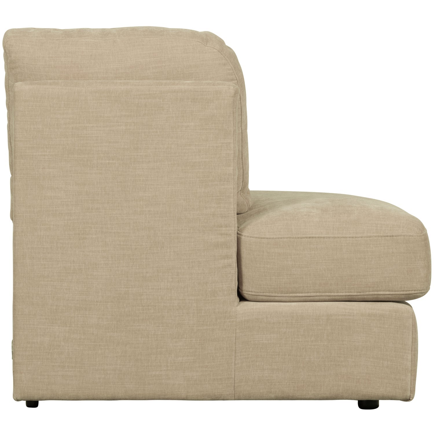 Sofa FAMILY - open left-side module in sand