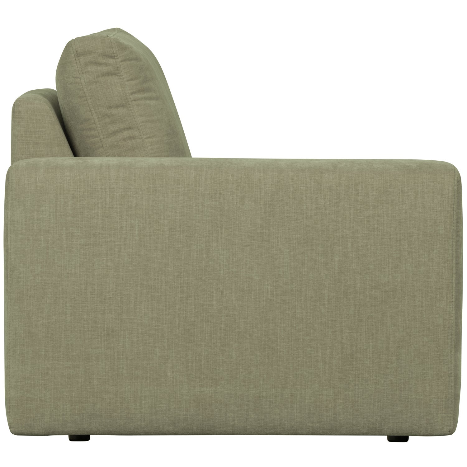 Sofa FAMILY - moduł końcowy lewostronny zielony – Woood