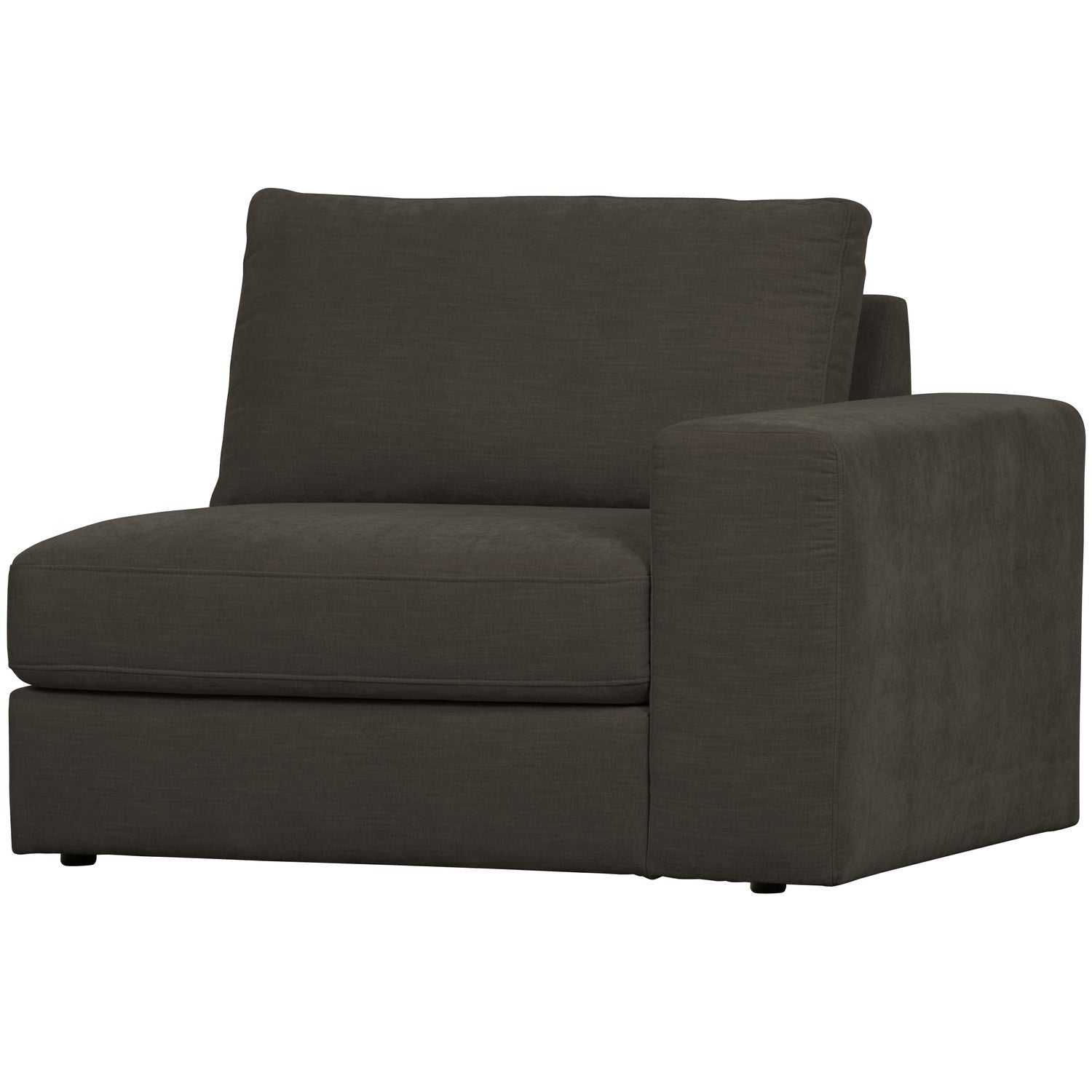 Sofa FAMILY - moduł końcowy prawostronny antracytowy – Woood