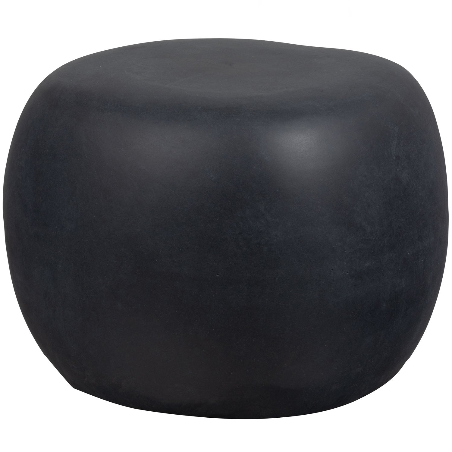 Stolik boczny zewnętrzny PEBBLE czarny – beton