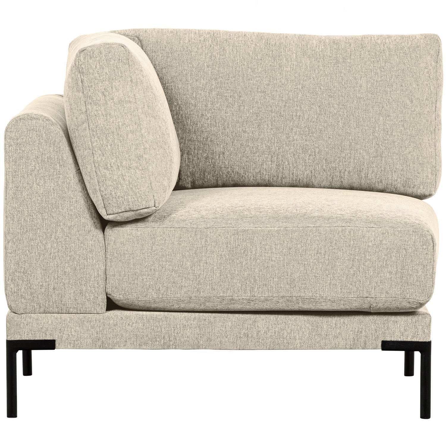 Sofa COUPLE - moduł narożny piaskowy – Woood