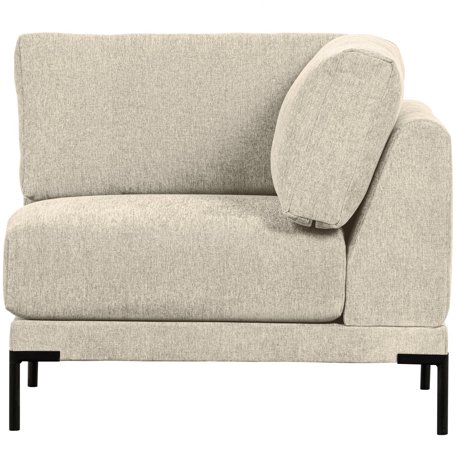 Sofa COUPLE - moduł narożny piaskowy – Woood