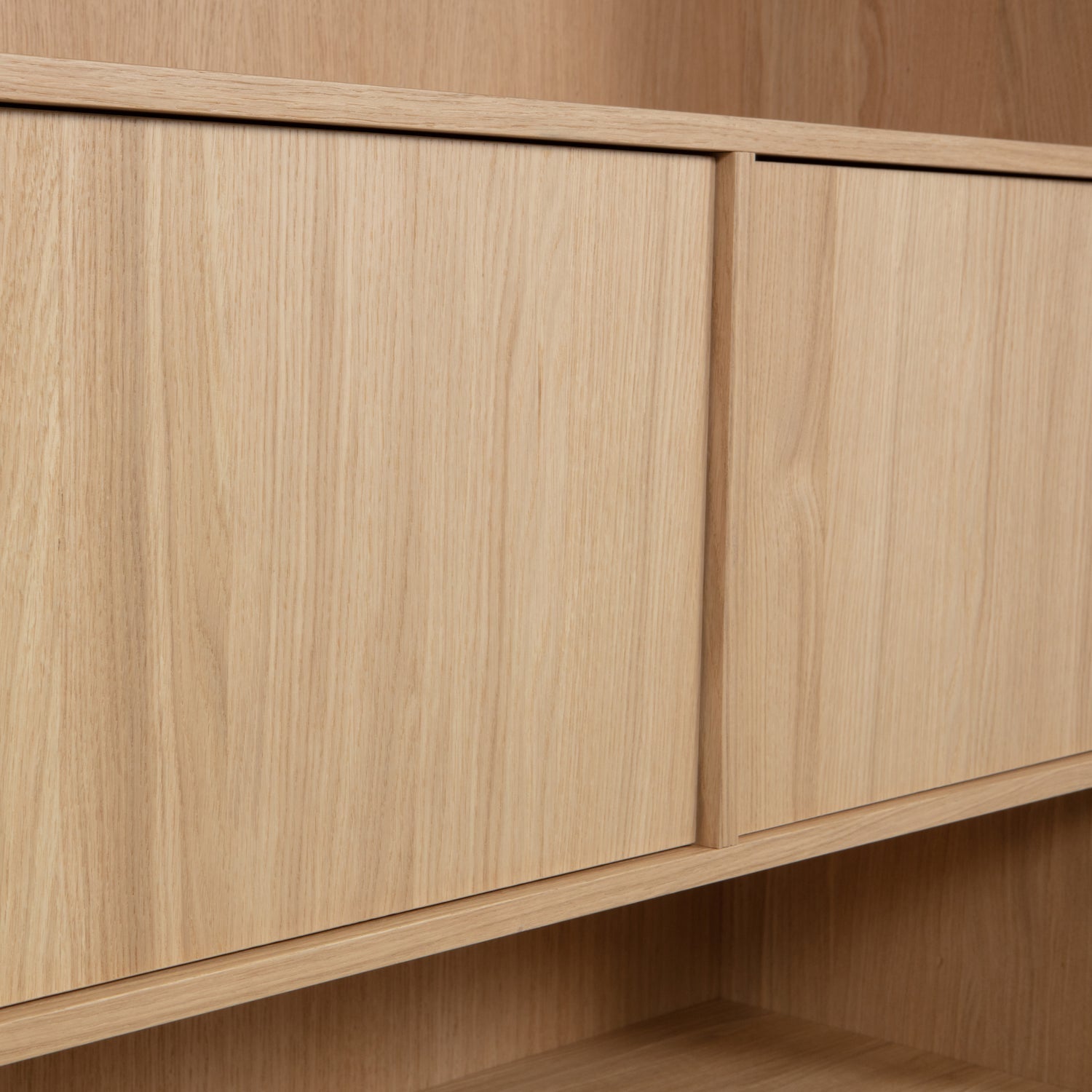 Open Shelf MODULAIR oak veneer