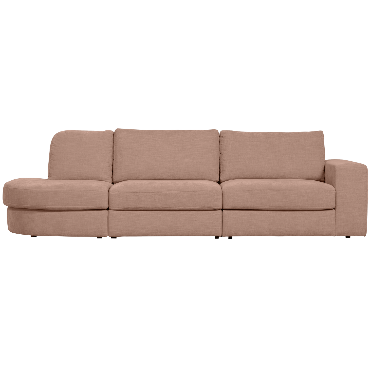 Sofa open linkerzijde FAMILY roze