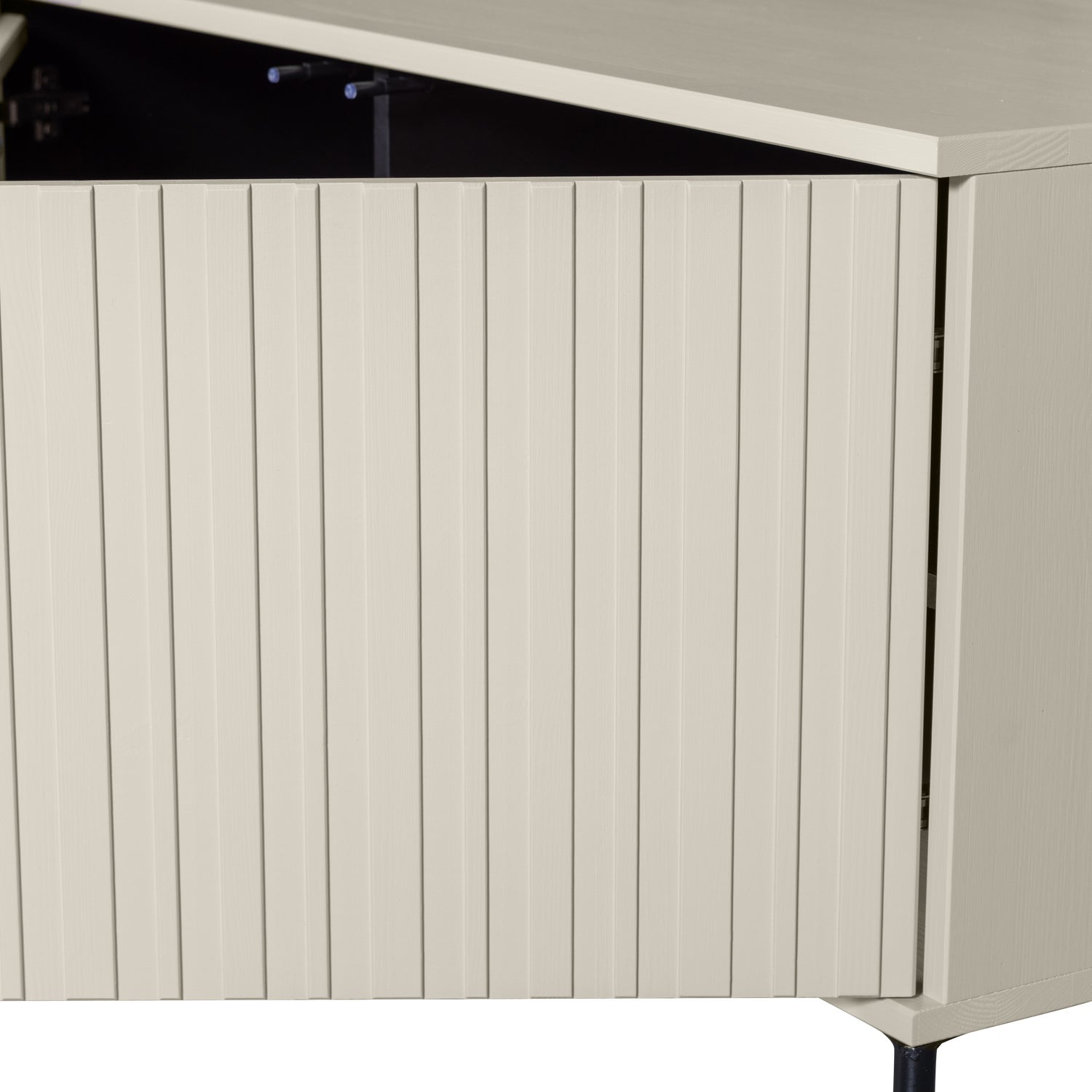 Long TV cabinet GRAVURE NEW beige