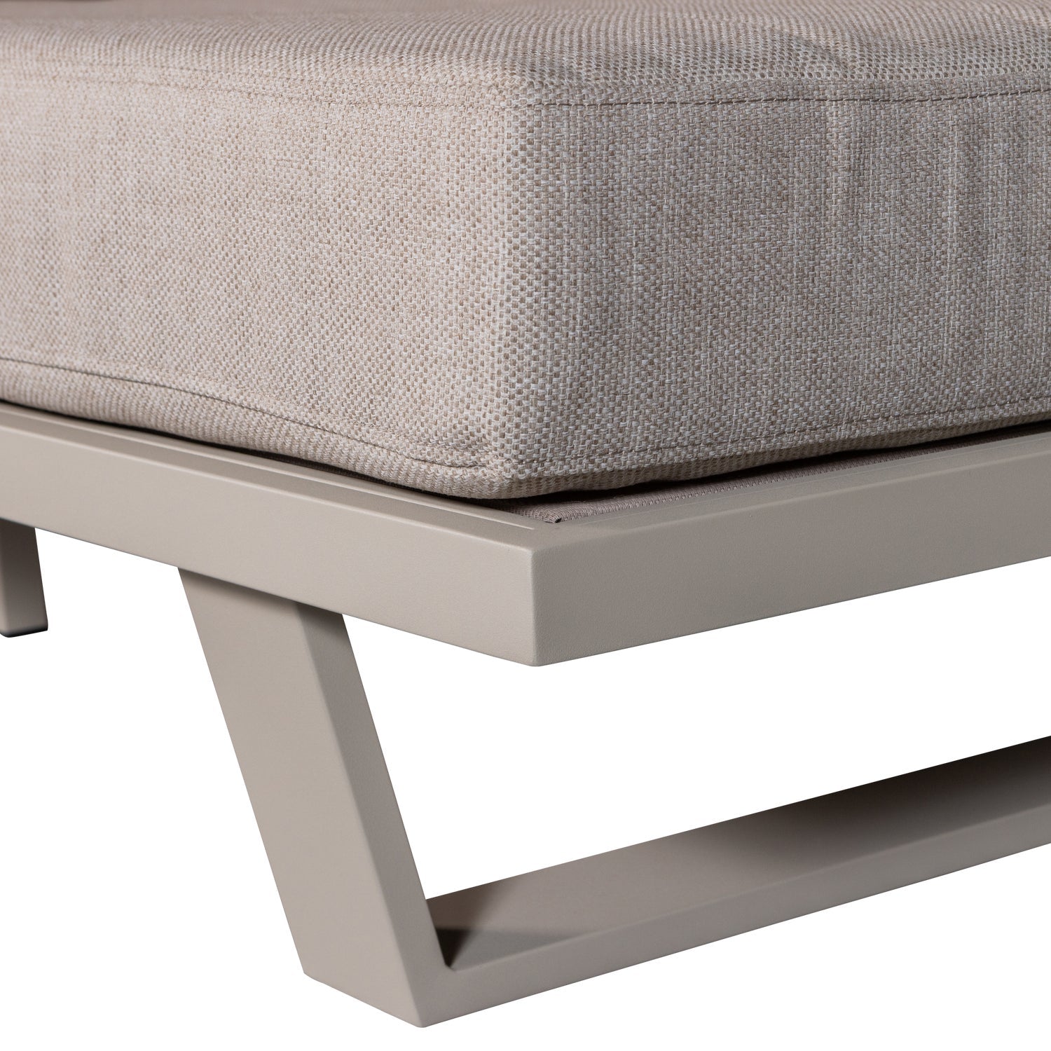 Garten-Sofa 3-Sitzer BEAR sandgrau