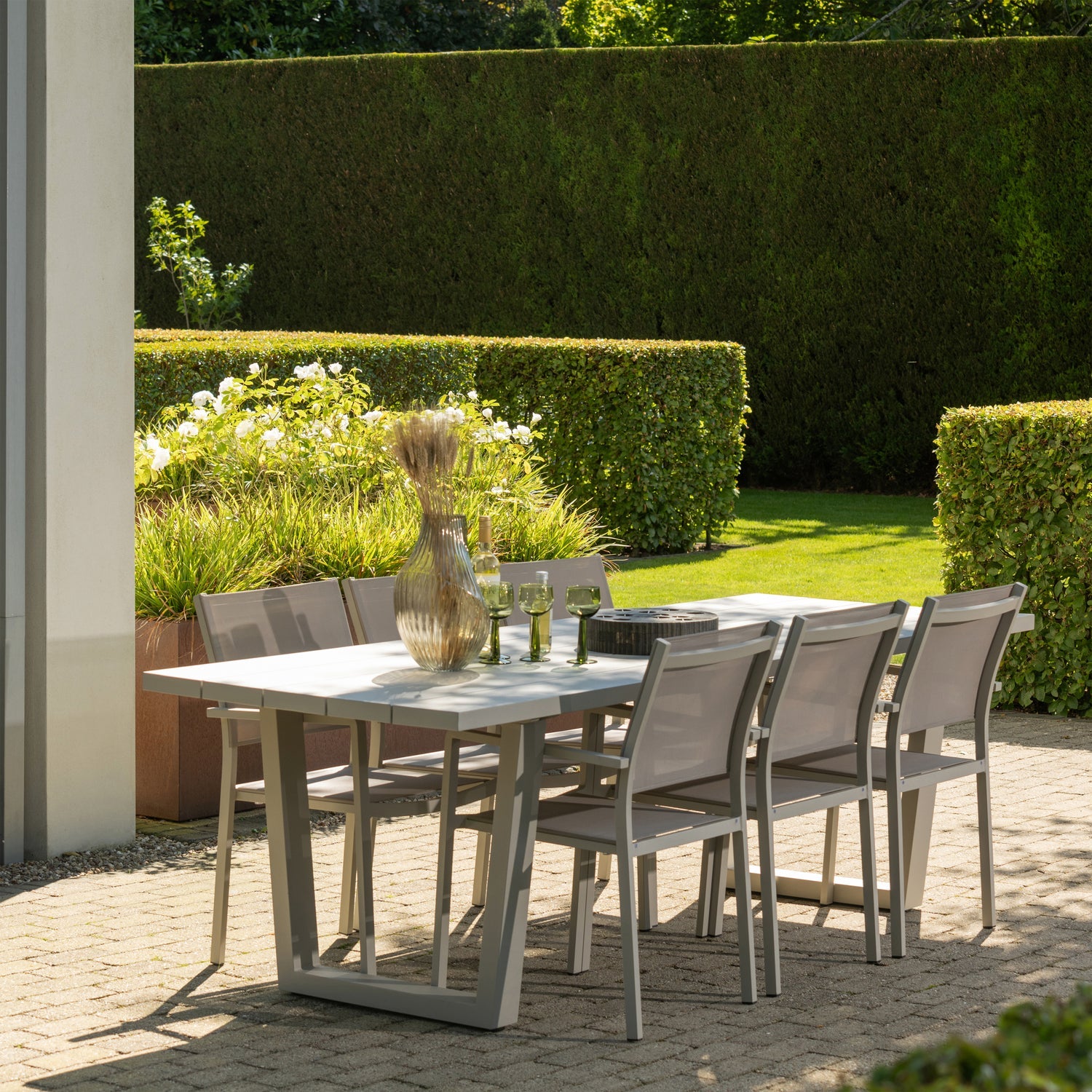 Tuin tafel BEAR zandgrijs