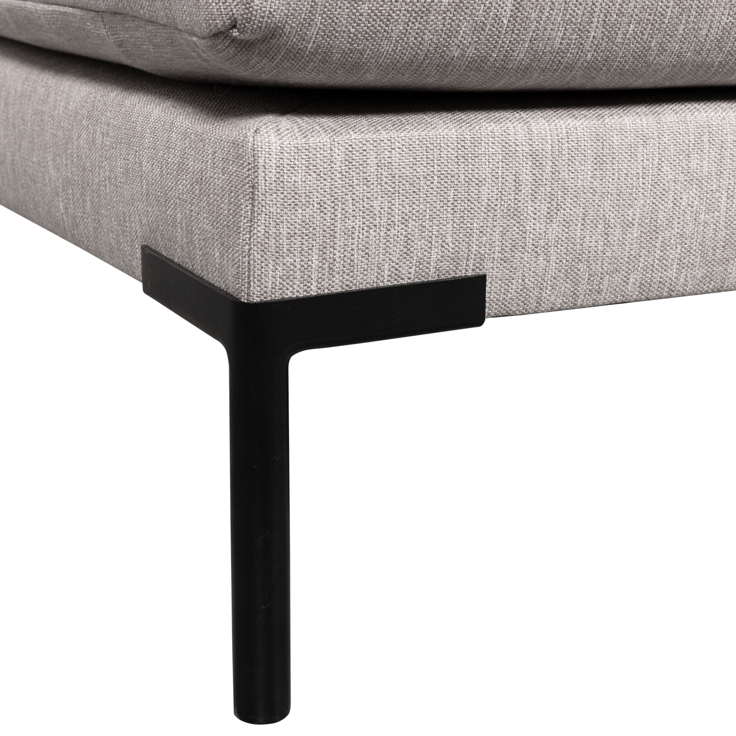 Szezlong lewostronny COUPLE DINING BENCH jasnoszary – Woood