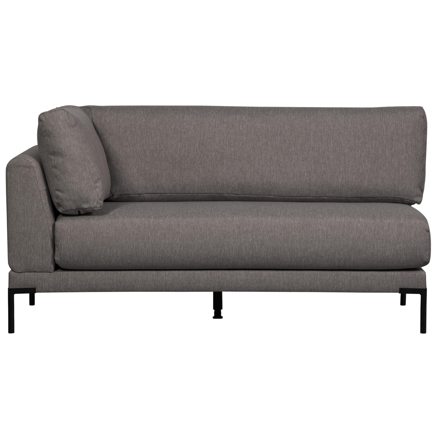 Szezlong prawostronny COUPLE DINING BENCH szary – Woood