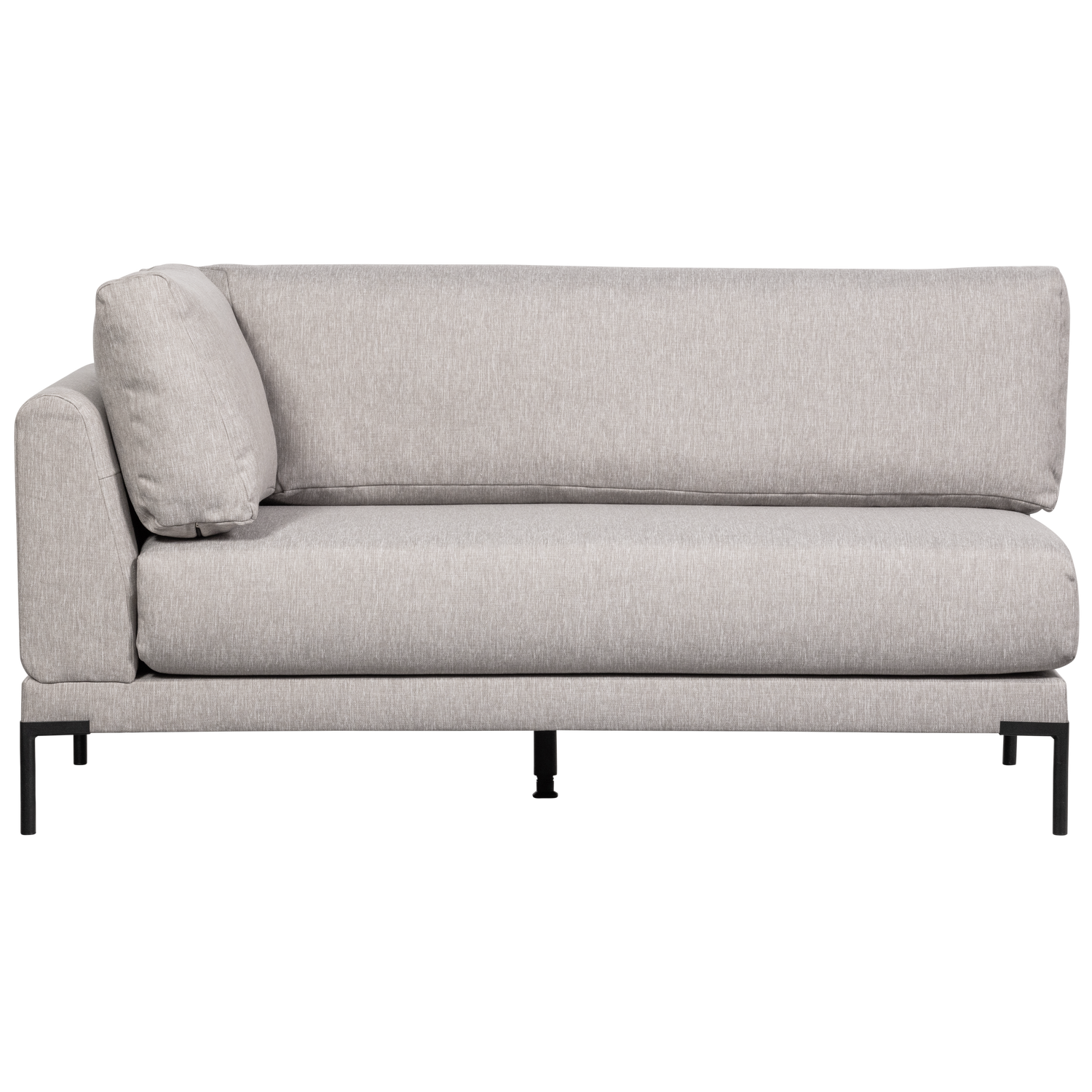 Szezlong rechts COUPLE DINING BENCH lichtgrijs